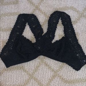 Black free people bralette